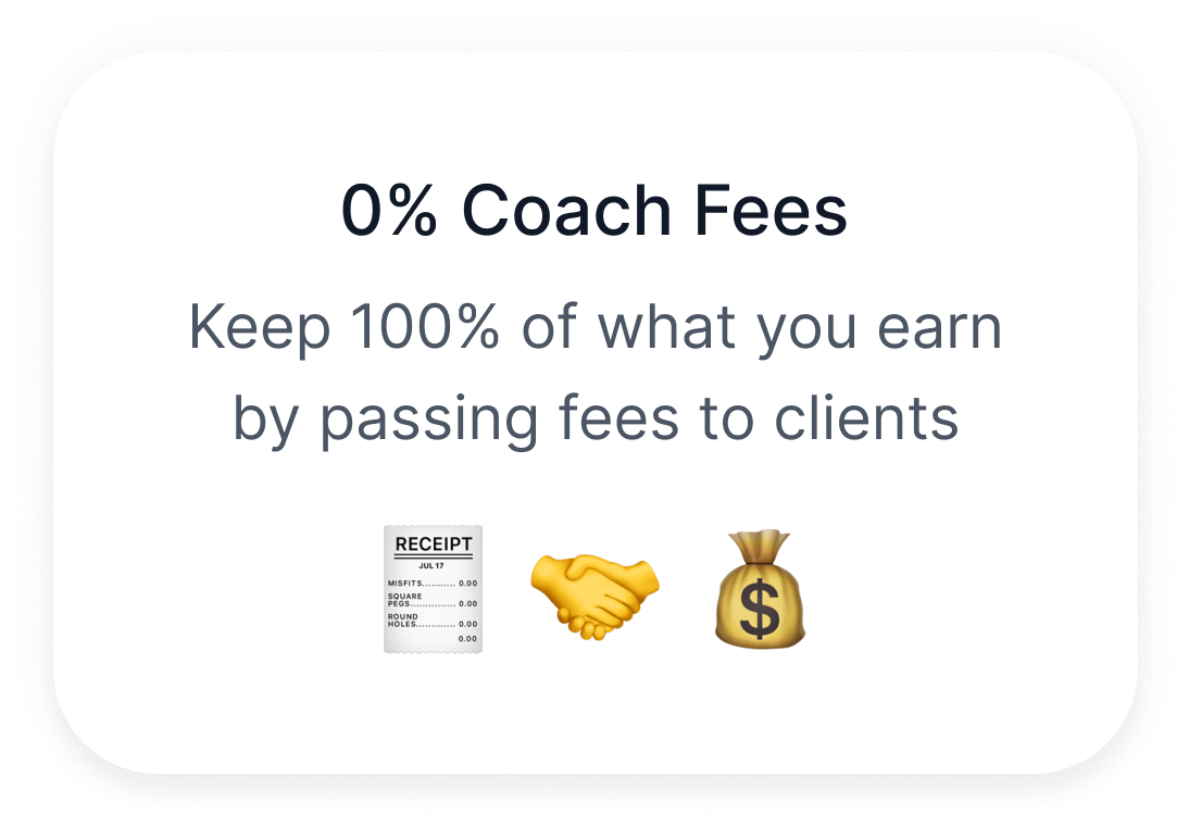 Coach Fees